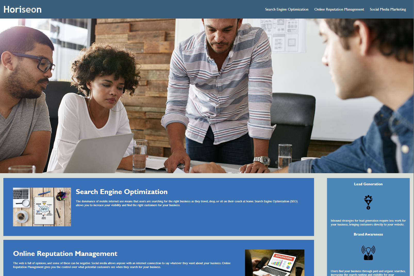 Image of website refactor site